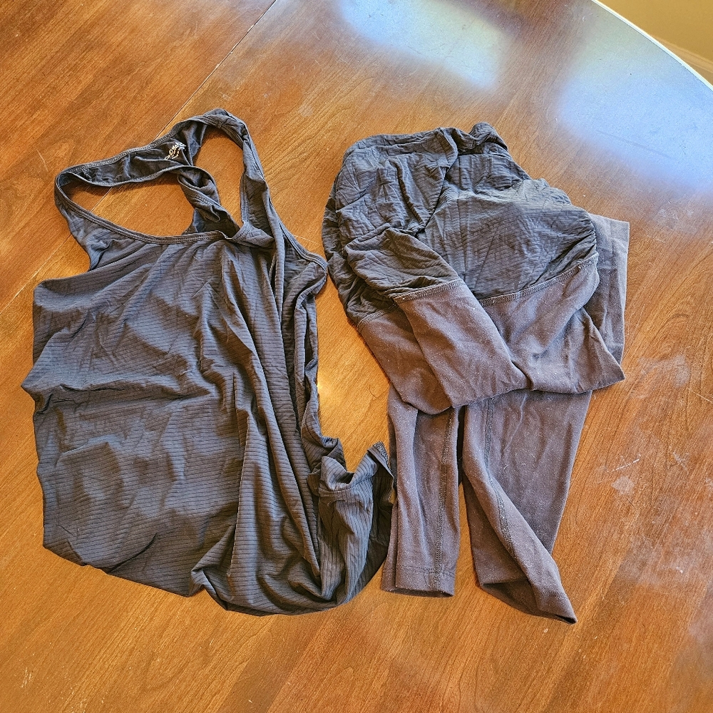 Beyond the Bump Maternity Tank and Leggings